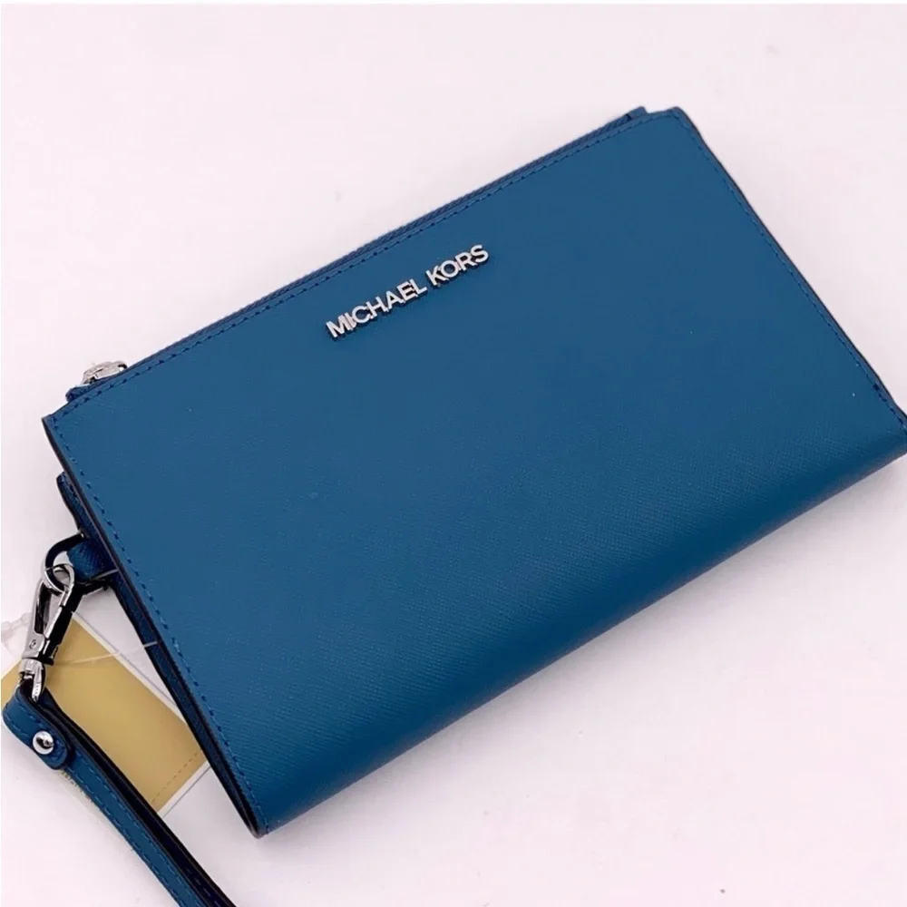 Michael Kors DoubleZip Wallet Wristlet Phone Case
